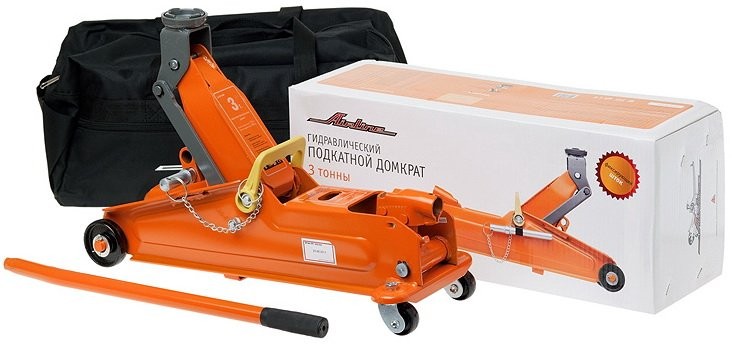 AIRLINE aj3f390p - домкрат, тип домкрата Подкатной, грузоподъемность 3 т