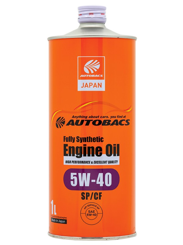 AUTOBACS a00032241 - моторное масло, вязкость 5W-40, объем 1 л