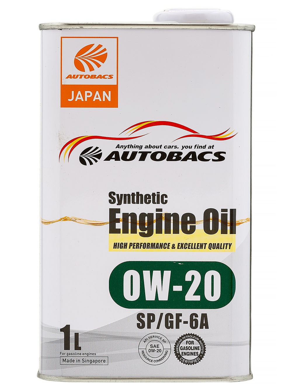 AUTOBACS Synthetic Engine Oil 0W-20 SP GF-6A