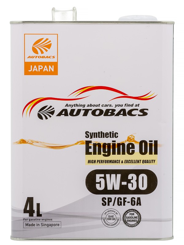 AUTOBACS a00032428 - моторное масло, вязкость 5W-30, объем 4 л