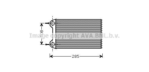 AVA Радиатор отопителя AIA6223