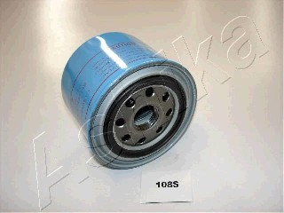 ASHIKA 1001108 - фильтр масляный, наружный диаметр 80 мм, длина 72,5 мм