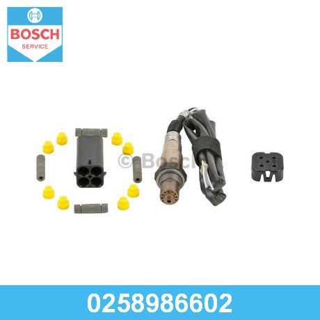 BOSCH Датчик кислородный 0258986602
