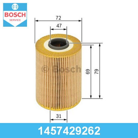 BOSCH Фильтр масляный 1457429262
