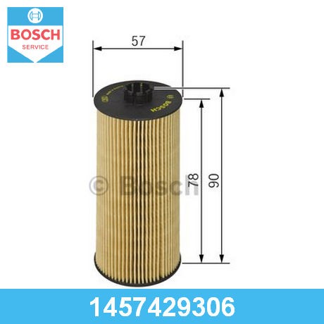 BOSCH Фильтр масляный 1457429306
