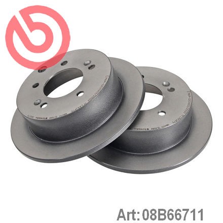 BREMBO Диск тормозной 08B66711
