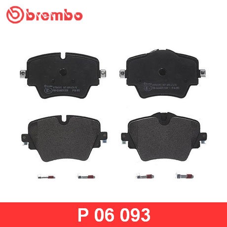 BREMBO Колодки тормозные P06093
