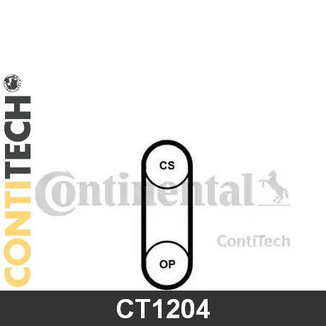 CONTITECH Ремень ГРМ CT1204