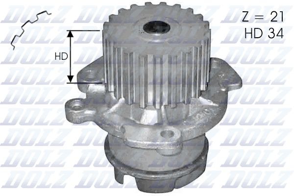 DOLZ Насос водяной L124