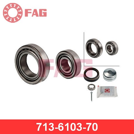 FAG Подшипник ступицы 713610370