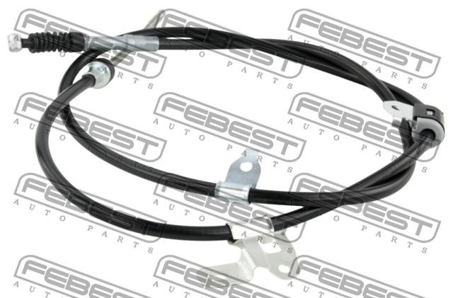FEBEST Трос тормоза стояночного 01100ZZE120RH