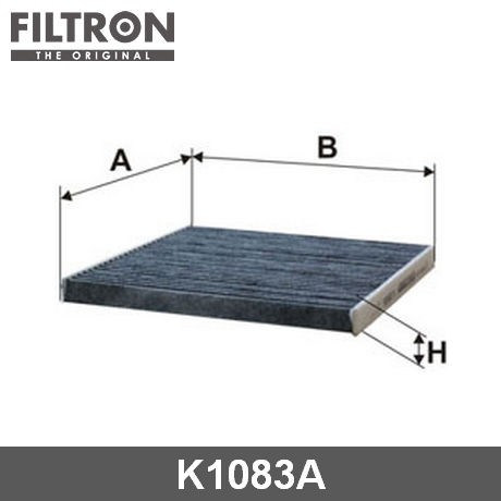 FILTRON Фильтр салона угольный K1083A