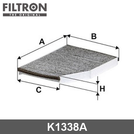 FILTRON Фильтр салона угольный K1338A