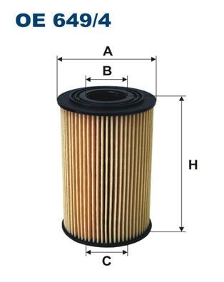 FILTRON Фильтр масляный OE6494