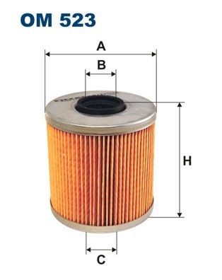FILTRON Фильтр масляный OM523