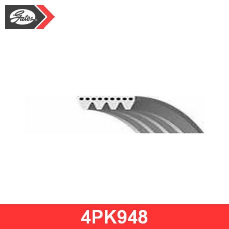 GATES Ремень поликлиновой 4PK948