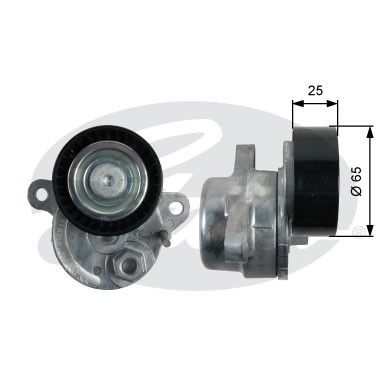 GATES Ролик натяжной T39212