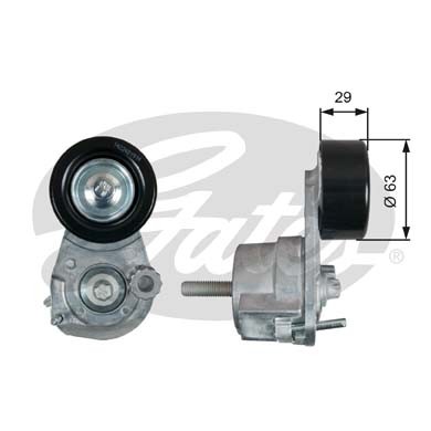 GATES Ролик натяжной T39291