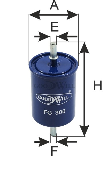 GOODWILL Фильтр топливный FG300