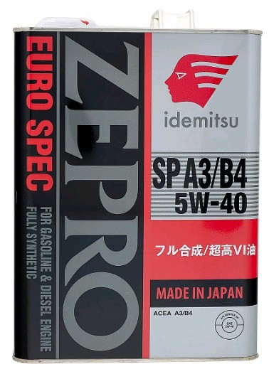 IDEMITSU ZEPRO EURO SPEC 5W-40 SP