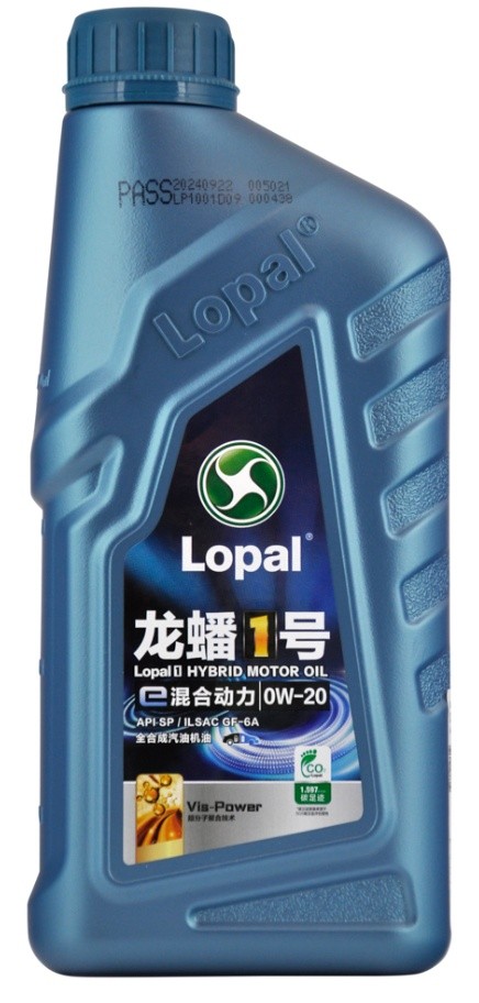 LOPAL 1 HYBRID MOTOR OIL 0W-20