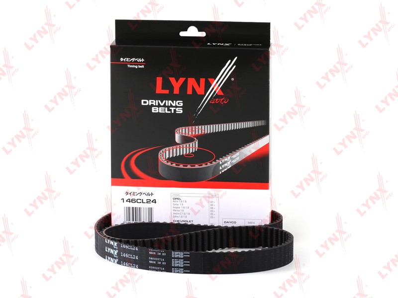LYNX Ремень ГРМ 146CL24