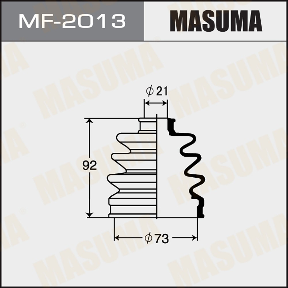 MASUMA Пыльник ШРУС MF2013
