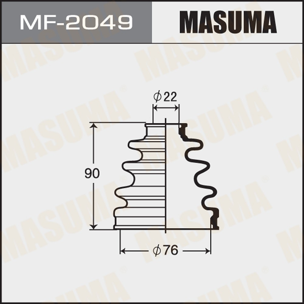 MASUMA Пыльник ШРУС MF2049