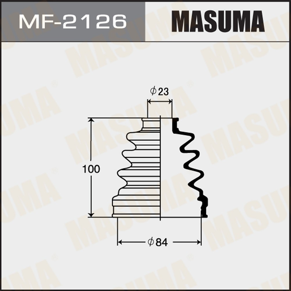 MASUMA Пыльник ШРУС mf2126