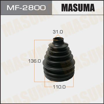 MASUMA Пыльник ШРУС MF2800