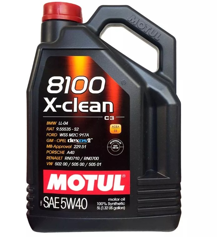 MOTUL 8100 X-CLEAN 5W-40