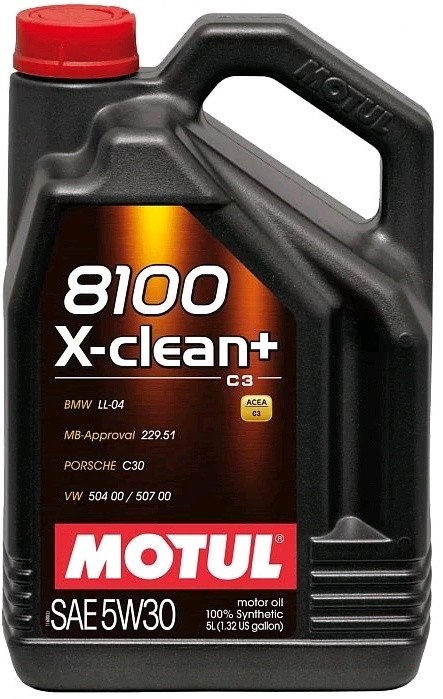 MOTUL 8100 X-CLEAN + 5W-30