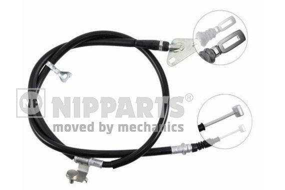 NIPPARTS j11108 - трос тормоза стояночного, длина 1316; 1503 мм