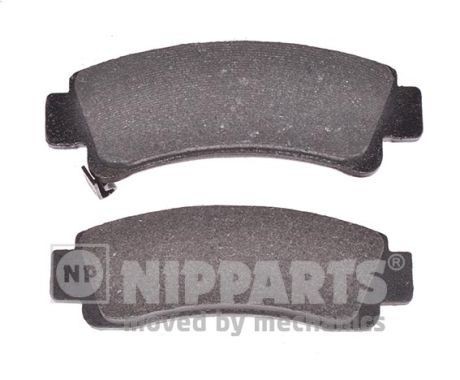 NIPPARTS j3611025 - колодки тормозные, длина 98,9 мм