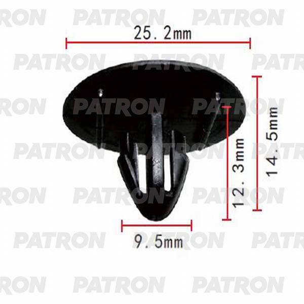 PATRON p370074 - клипса, марка машины LEXUS; TOYOTA