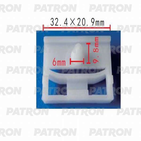 PATRON Зажим пластиковый