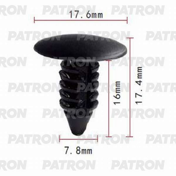 PATRON Скоба пластиковая