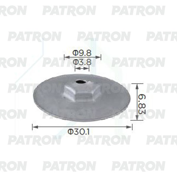 PATRON p372432 - шайба, марка машины BMW
