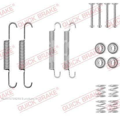 QUICK BRAKE 1050020 - ремкомплект колодок тормозных