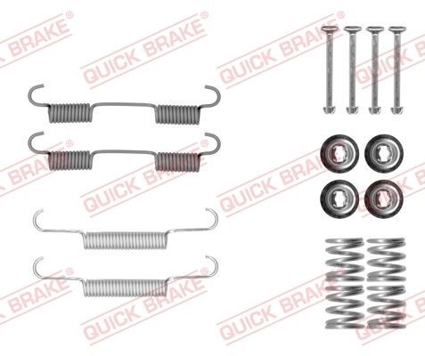 QUICK BRAKE 1050896 - ремкомплект колодок тормозных
