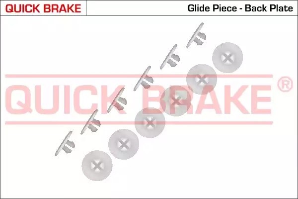 QUICK BRAKE Ремкомплект колодок тормозных 6858K