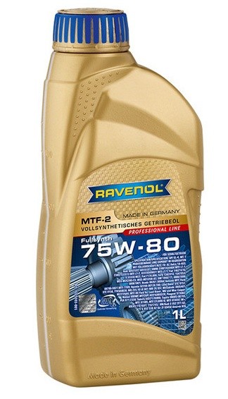 RAVENOL 122110300101999 - масло трансмиссионное, вязкость 75W-80, объем 1 л