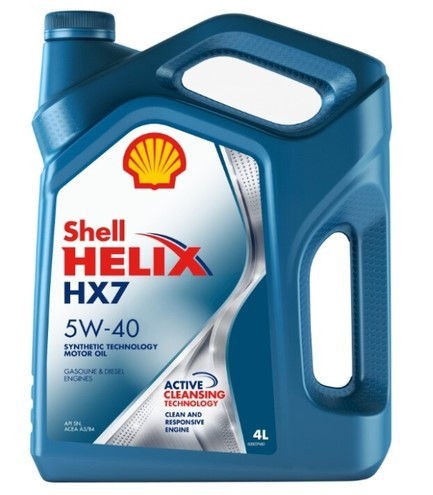 SHELL 550046366 - моторное масло, вязкость 5W-40, объем 4 л