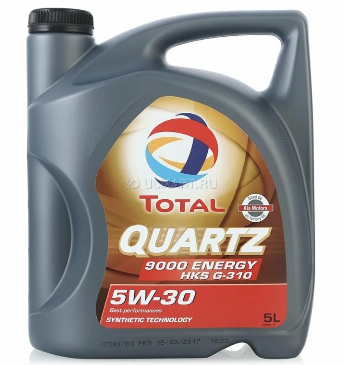 TOTAL QUARTZ 9000 ENERGY HKS G-310 5W-30