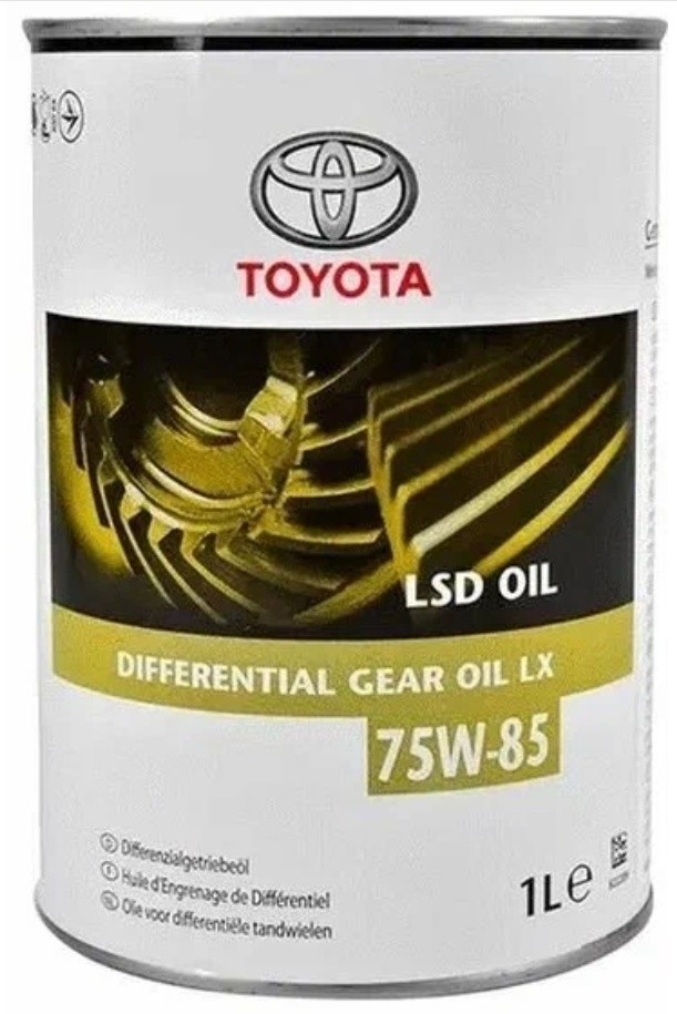 TOYOTA 0888581070 - масло трансмиссионное, вязкость 75W-85, объем 1 л