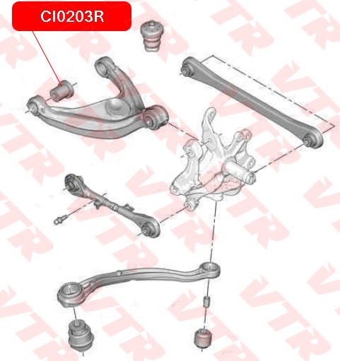 VTR Сайлентблок CI0203R