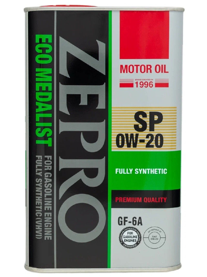 ZEPRO 0W-20 ECO MEDALIST FS SP/GF-6A